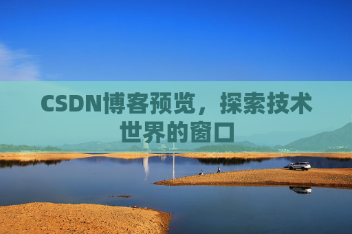 CSDN博客预览,探索技术世界的窗口